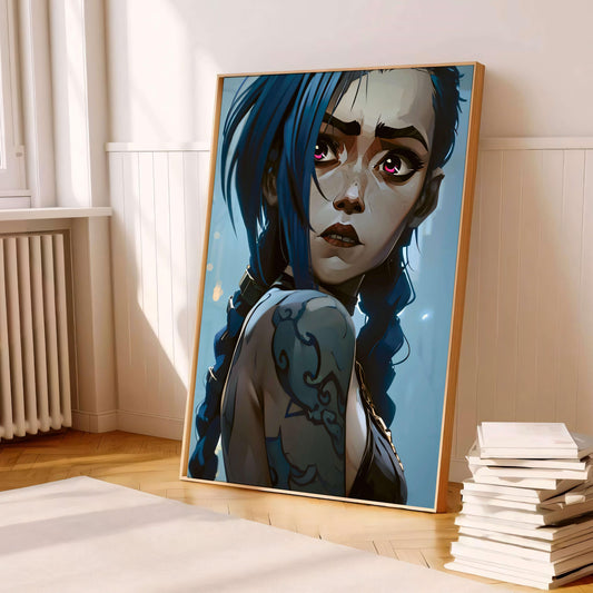 Arcane Inspired Poster, Gaming Room Wall Art Decor