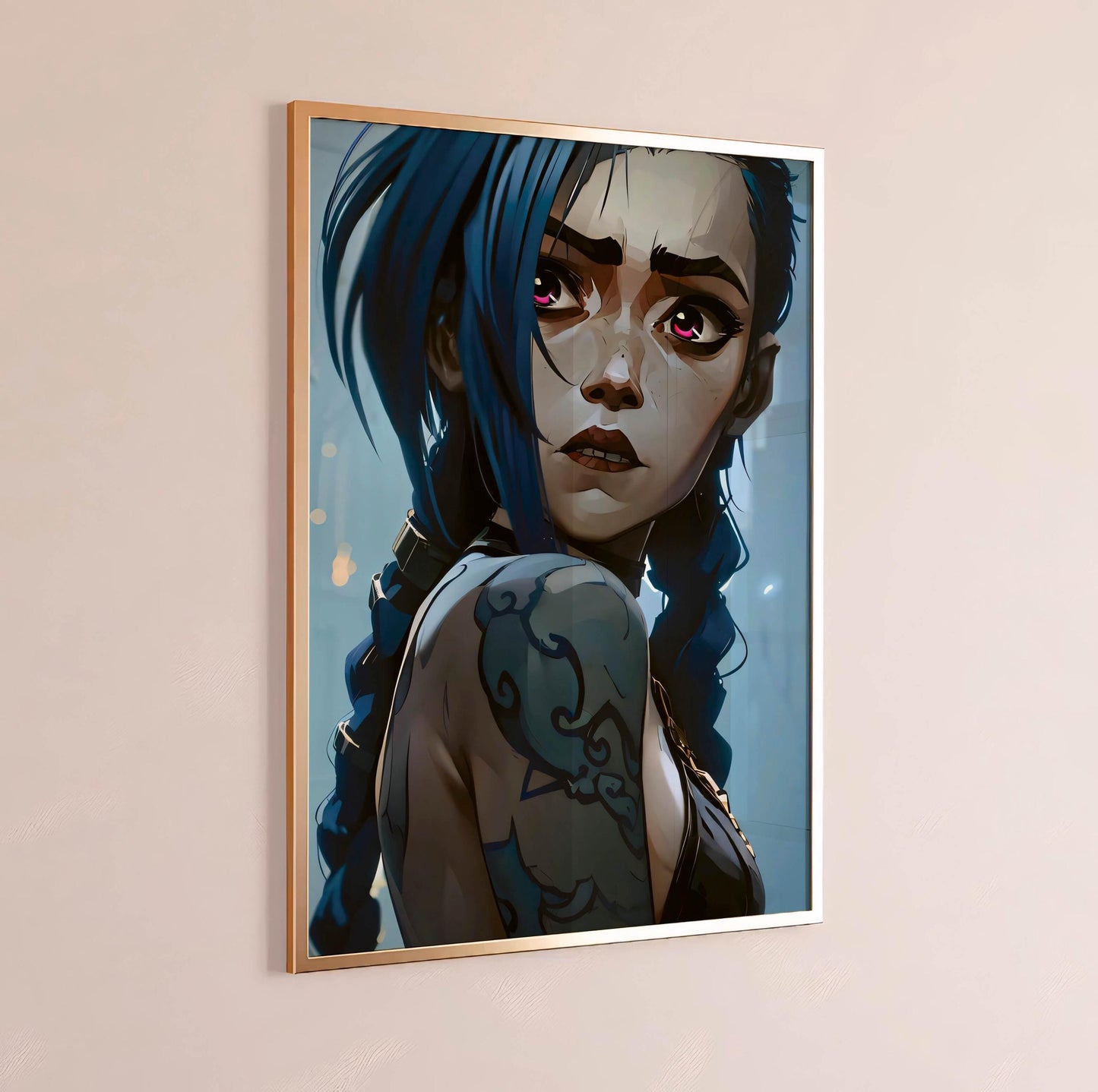 Arcane Inspired Poster, Gaming Room Wall Art Decor