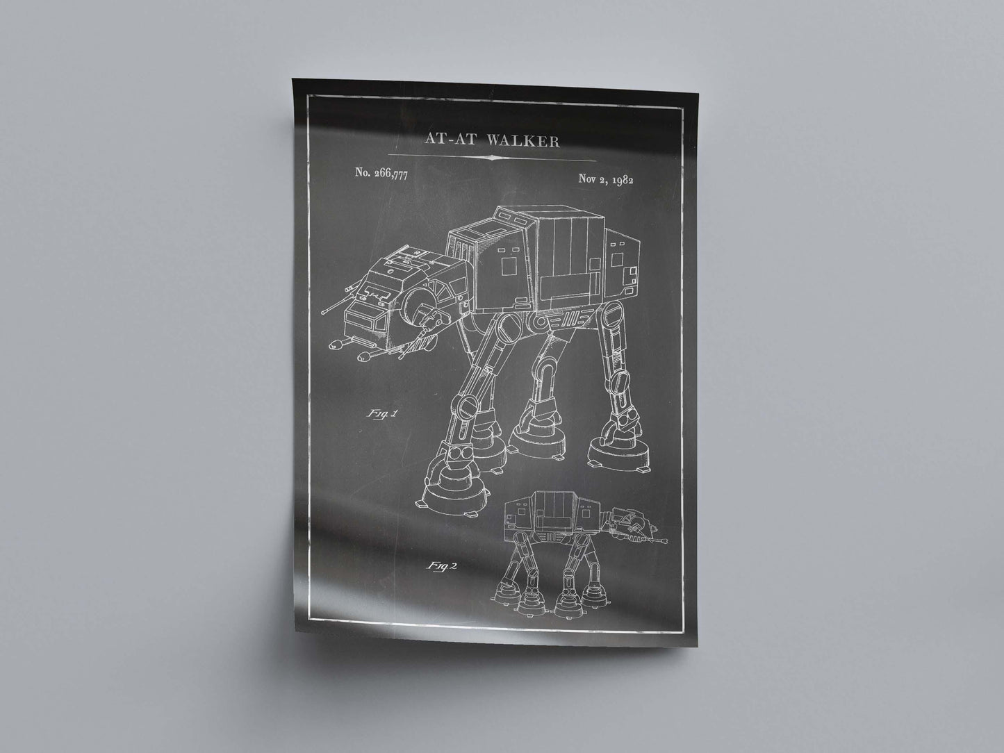 Blueprints Poster Stars Wars Sci, Fi Starship Schematics Art Print