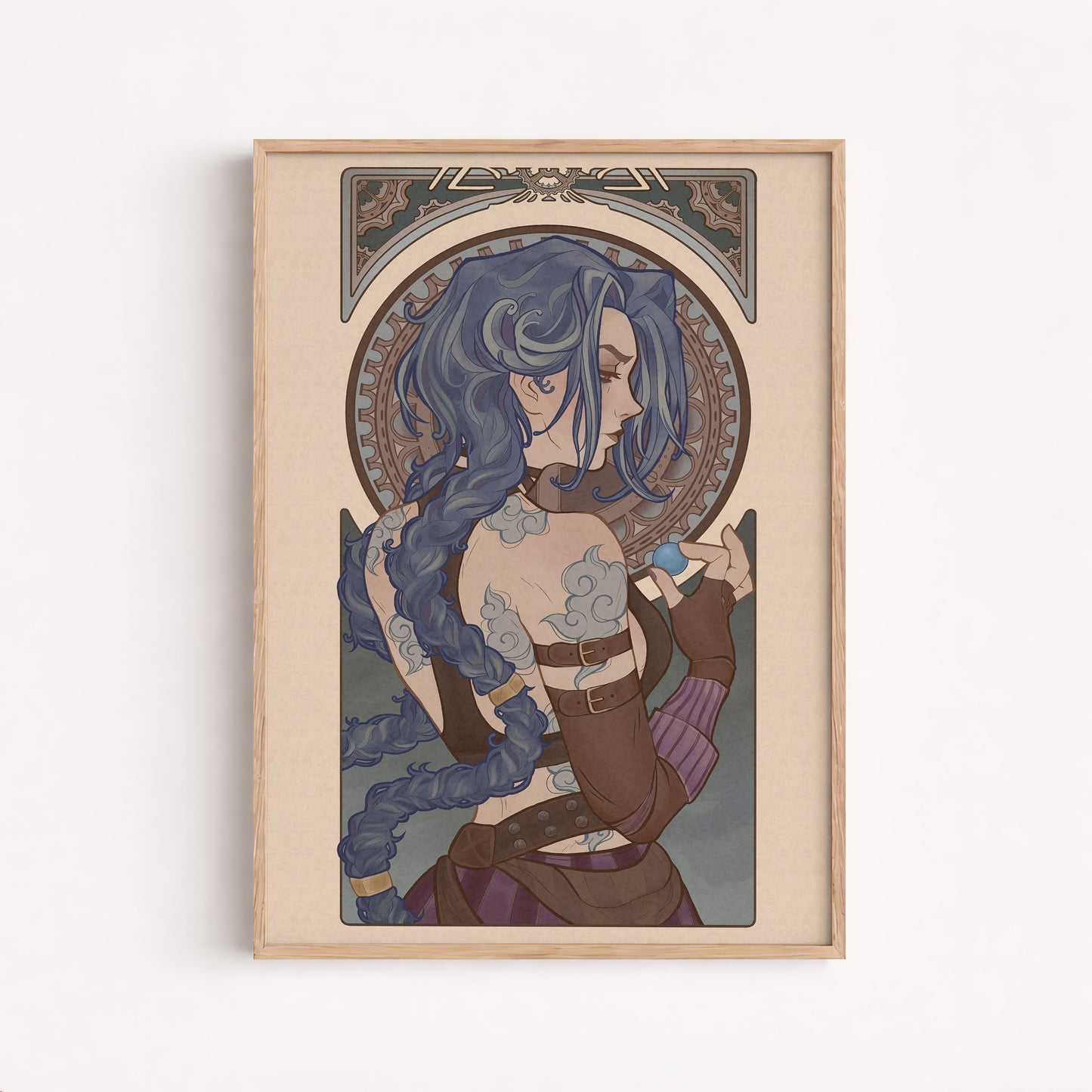 Arcane Inspired Poster, Gaming Room Wall Art Decor