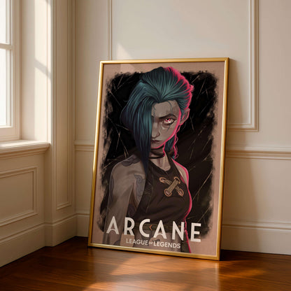 Arcane Inspired Poster, Gaming Room Wall Art Decor