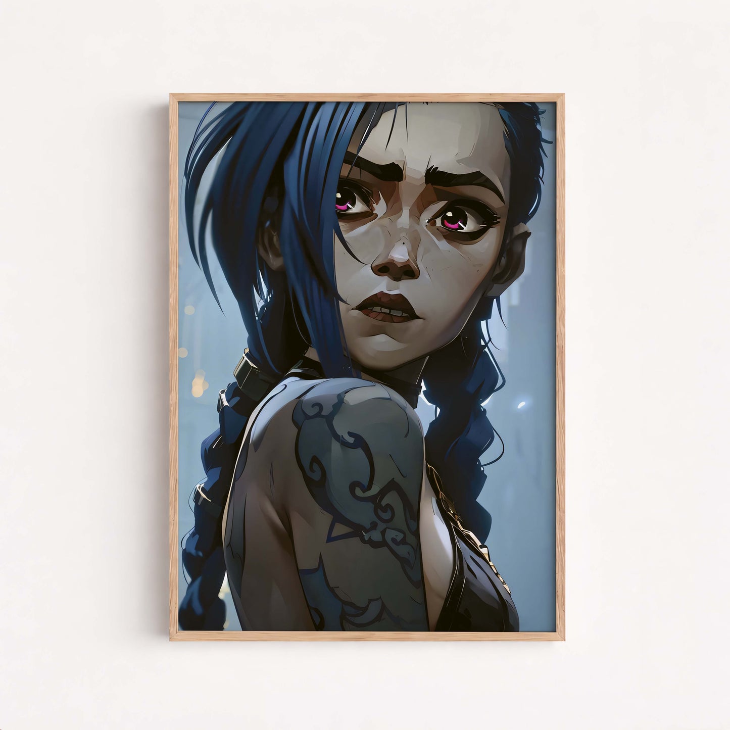 Arcane Inspired Poster, Gaming Room Wall Art Decor