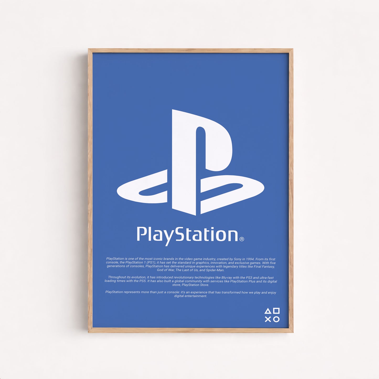 Playstation Art Printable, Decoration Office