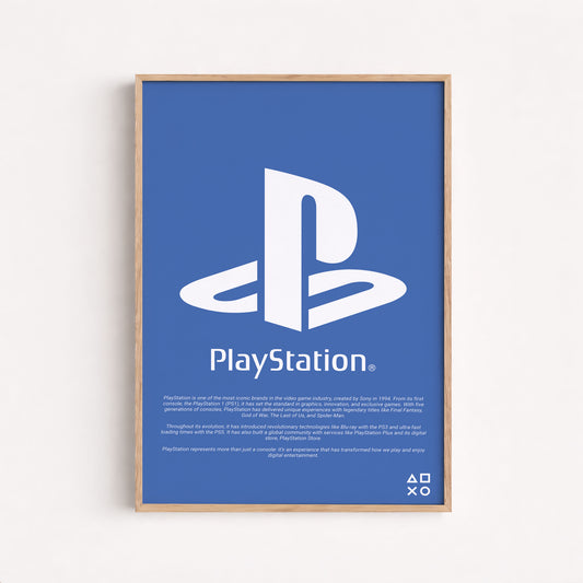 Playstation Art Printable, Decoration Office