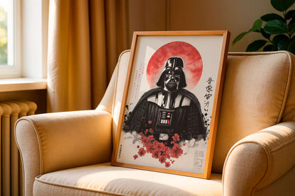 Wall Art Dark Vader Japanese, Fans Star Wars