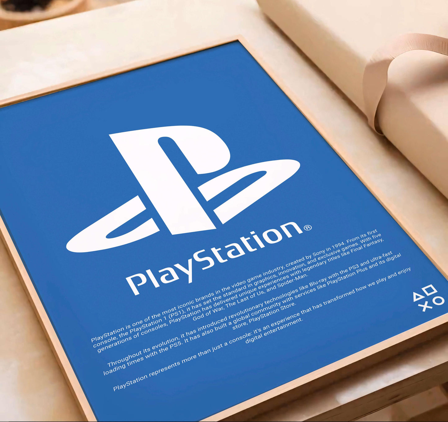 Playstation Art Printable, Decoration Office