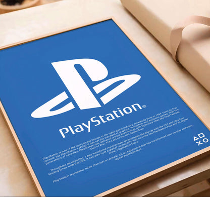 Playstation Art Printable, Decoration Office