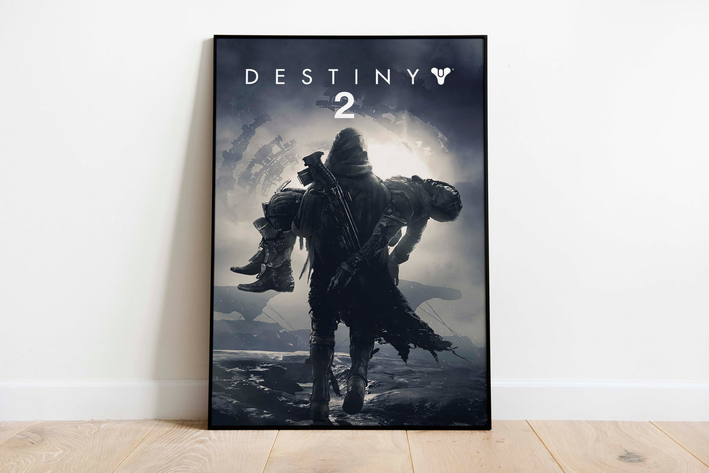 Destiny 2 Poster Futuristic Gaming Wall Art Galactic Room Decor Cosmic Adventure Print