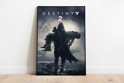 Destiny 2 Poster Futuristic Gaming Wall Art Galactic Room Decor Cosmic Adventure Print