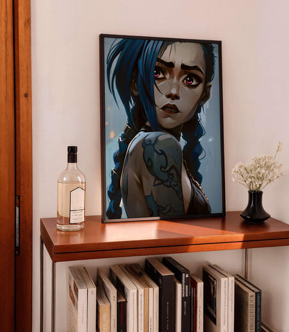 Arcane Inspired Poster, Gaming Room Wall Art Decor