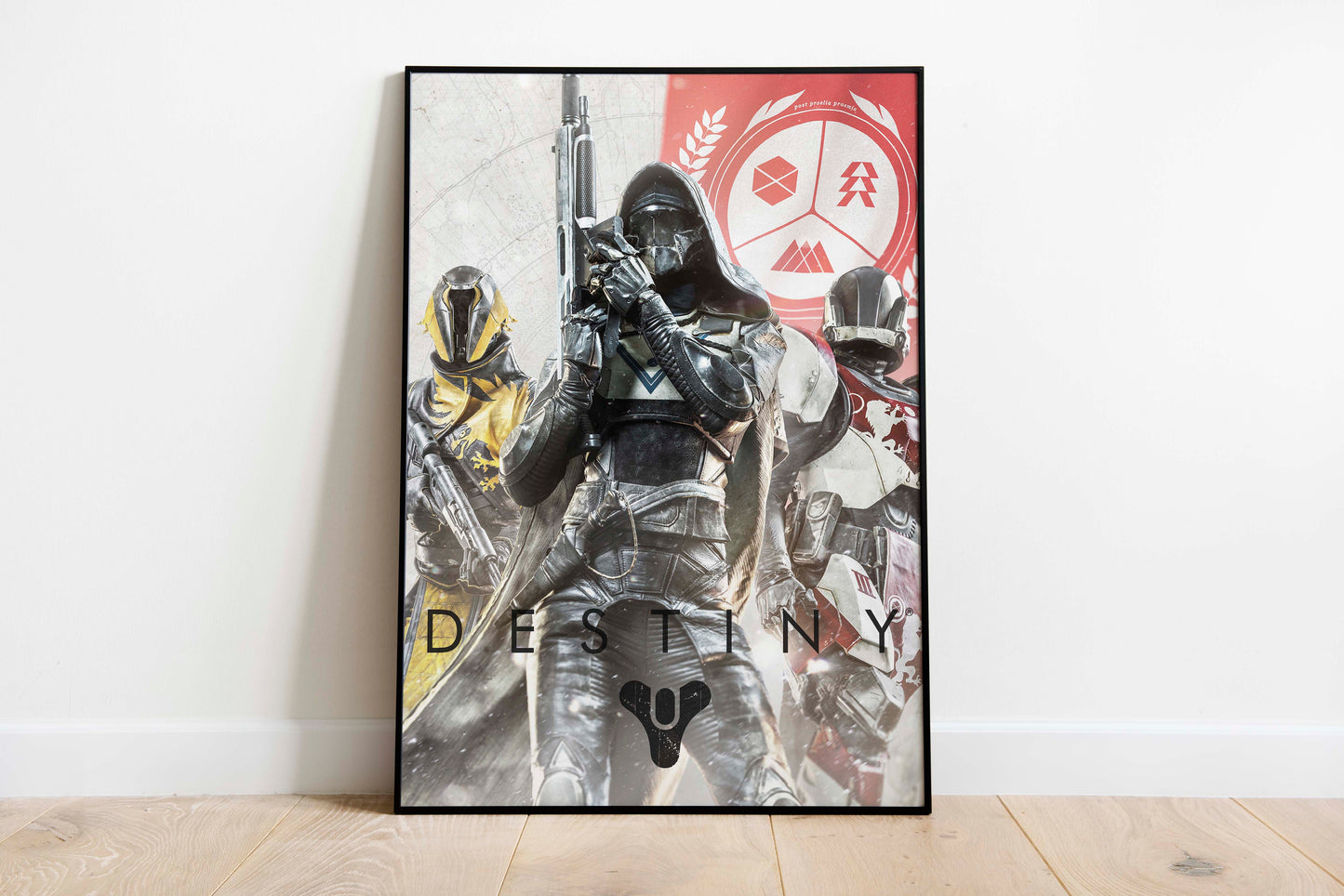 Destiny 2 Poster Futuristic Gaming Wall Art Galactic Room Decor Cosmic Adventure Print