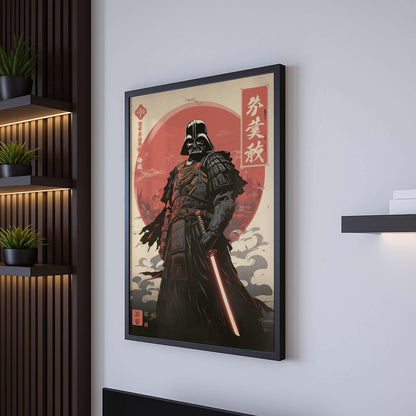 Dark Vather Poster, Minimalist, Modern Office Room Decor