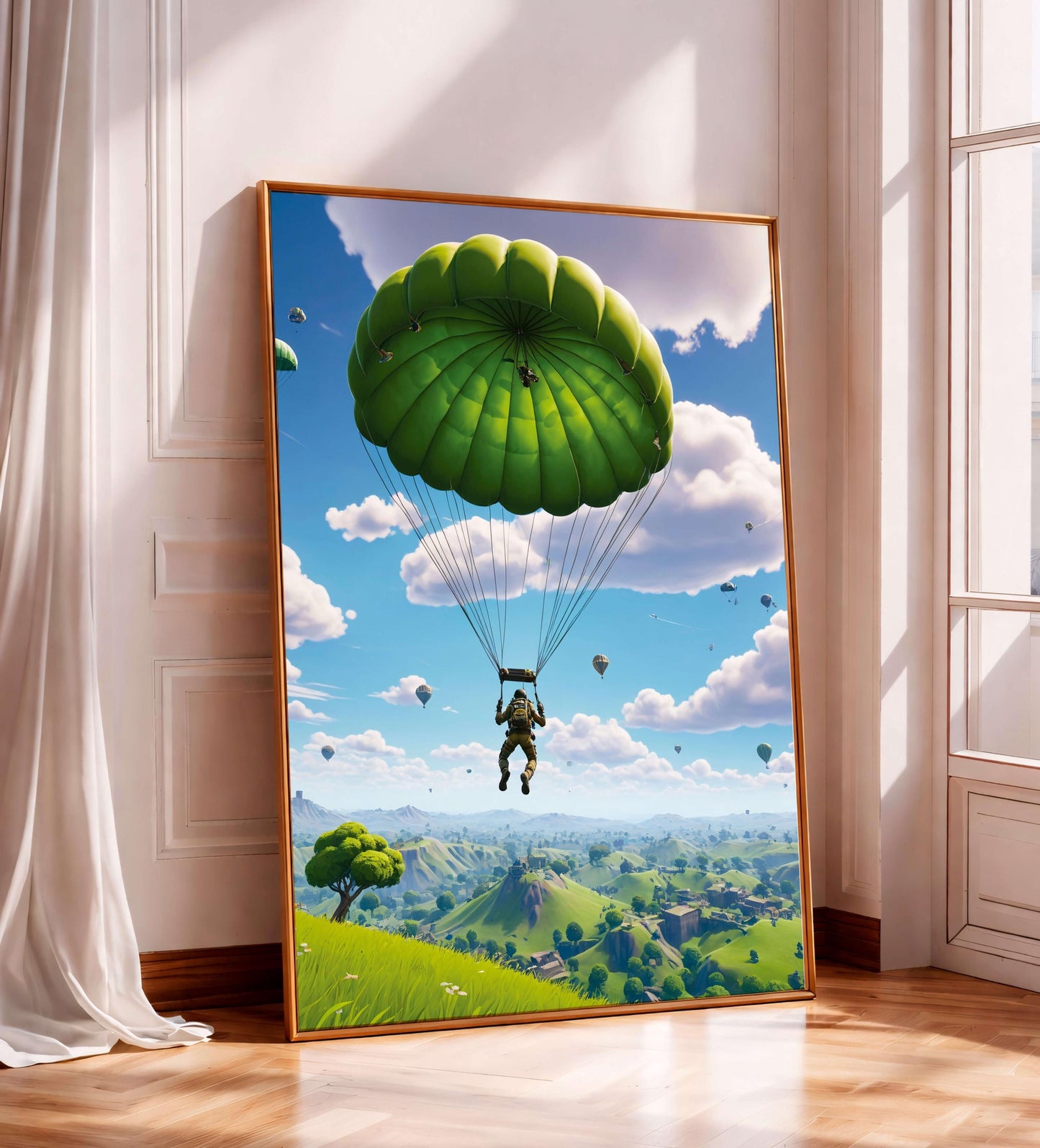 Poster Fortnite Battle Royale, Wall Art Gamer, Decro Room