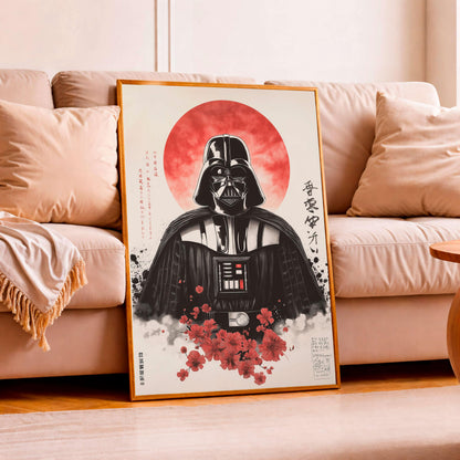 Wall Art Dark Vader Japanese, Fans Star Wars