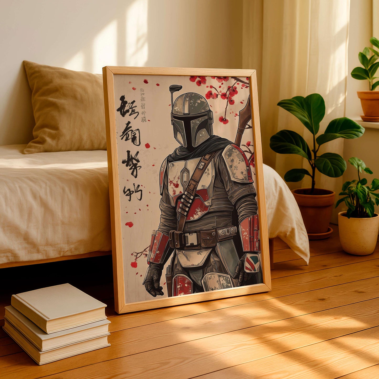 The Mandalorian Poster, Art Print, Star Wars Decor