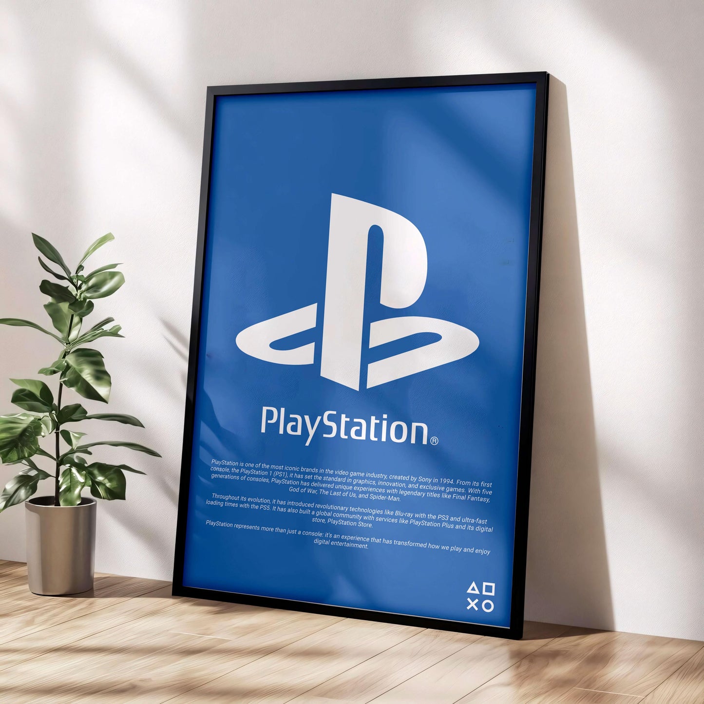 Playstation Art Printable, Decoration Office