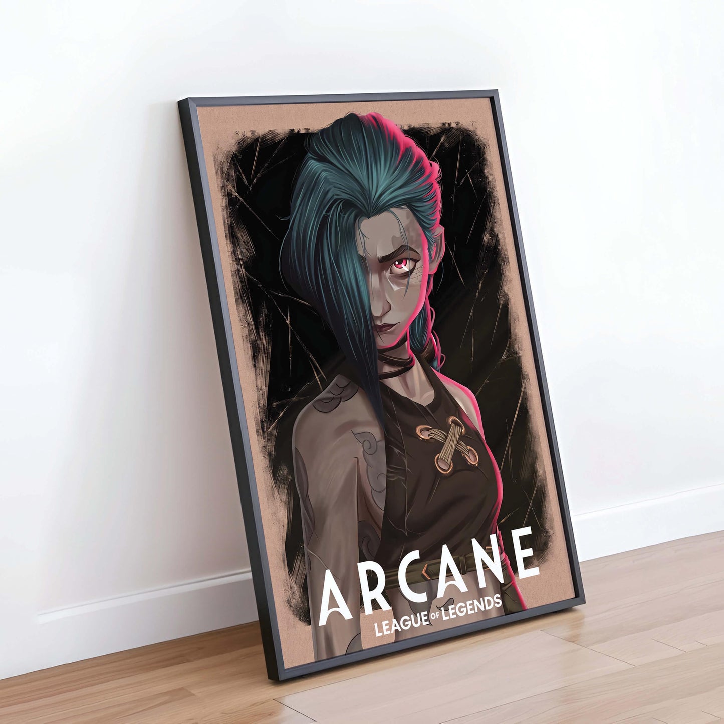 Arcane Inspired Poster, Gaming Room Wall Art Decor