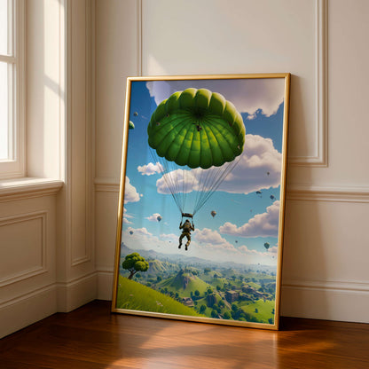 Poster Fortnite Battle Royale, Wall Art Gamer, Decro Room