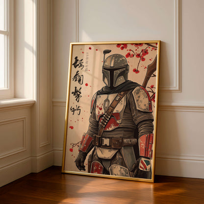 The Mandalorian Poster, Art Print, Star Wars Decor