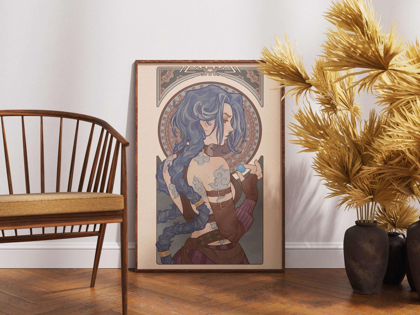 Arcane Inspired Poster, Gaming Room Wall Art Decor