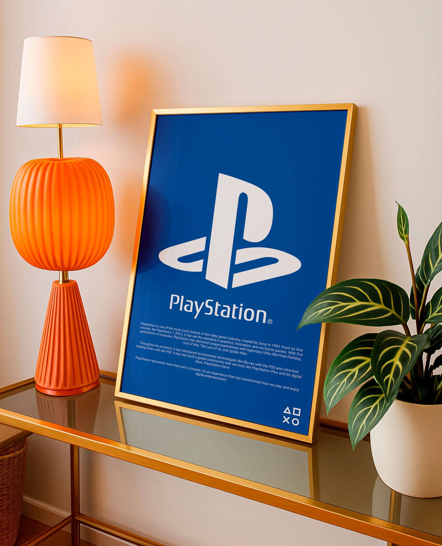 Playstation Art Printable, Decoration Office