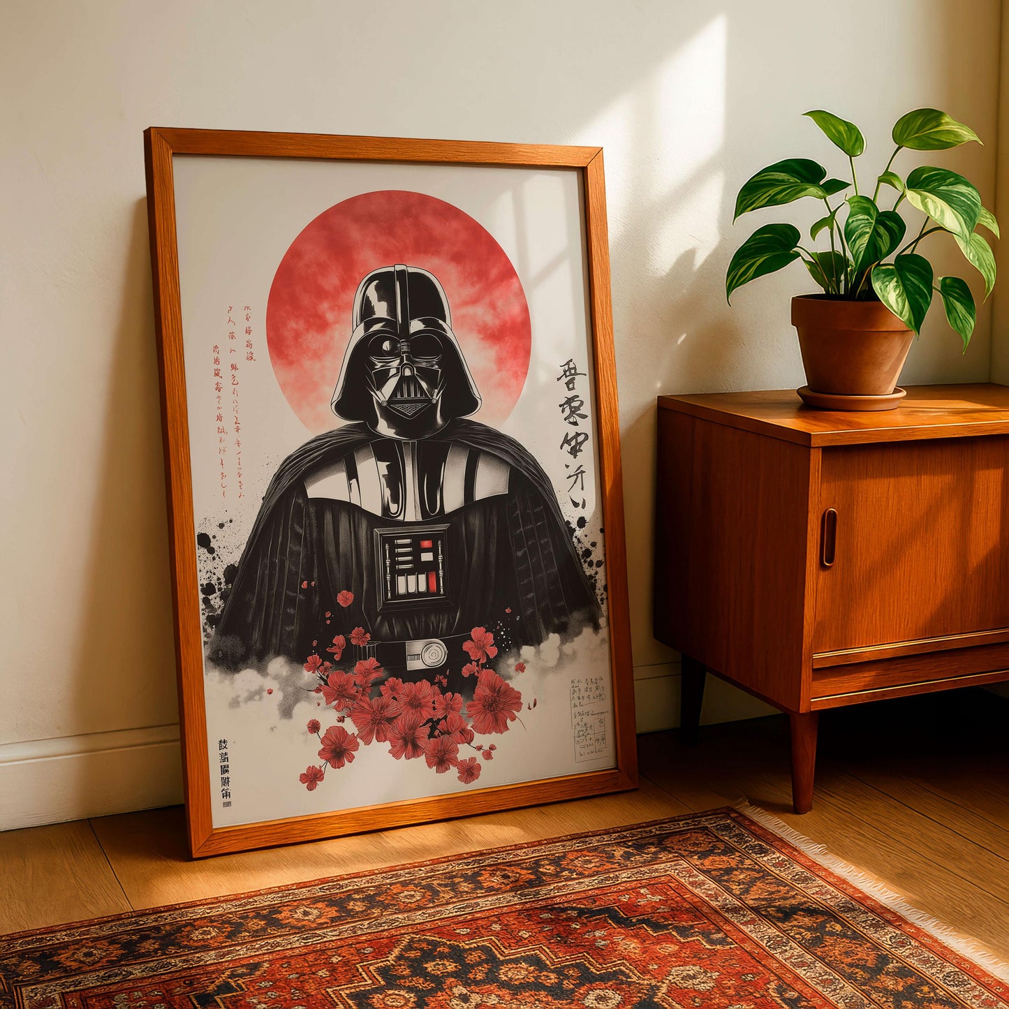 Wall Art Dark Vader Japanese, Fans Star Wars