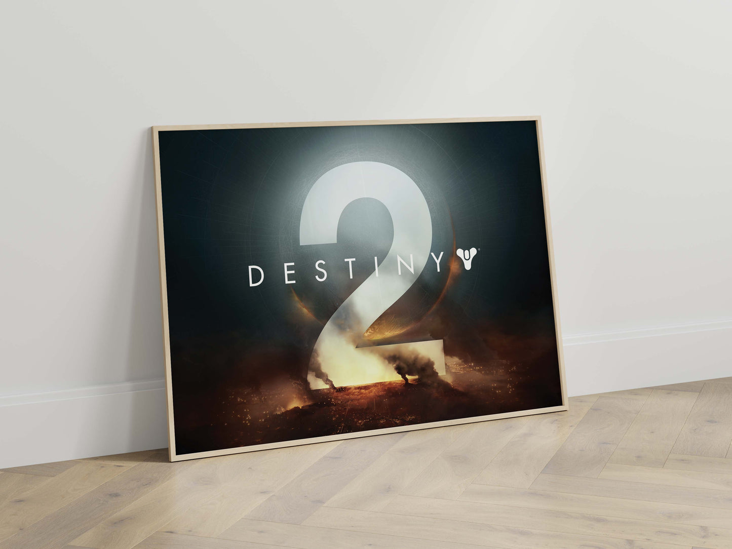 Destiny 2 Poster Futuristic Gaming Wall Art Galactic Room Decor Cosmic Adventure Print