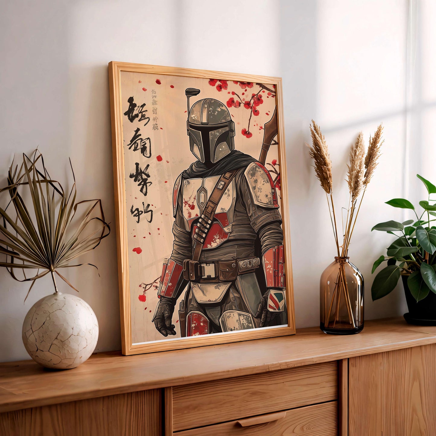 The Mandalorian Poster, Art Print, Star Wars Decor