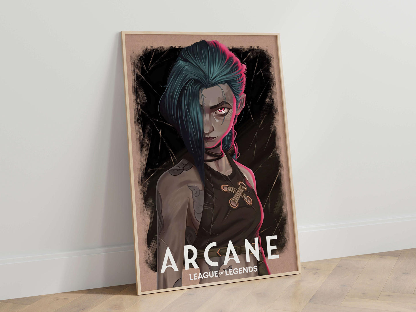 Arcane Inspired Poster, Gaming Room Wall Art Decor