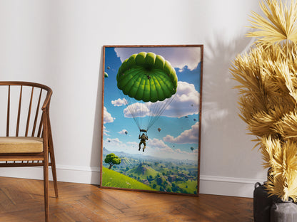 Poster Fortnite Battle Royale, Wall Art Gamer, Decro Room