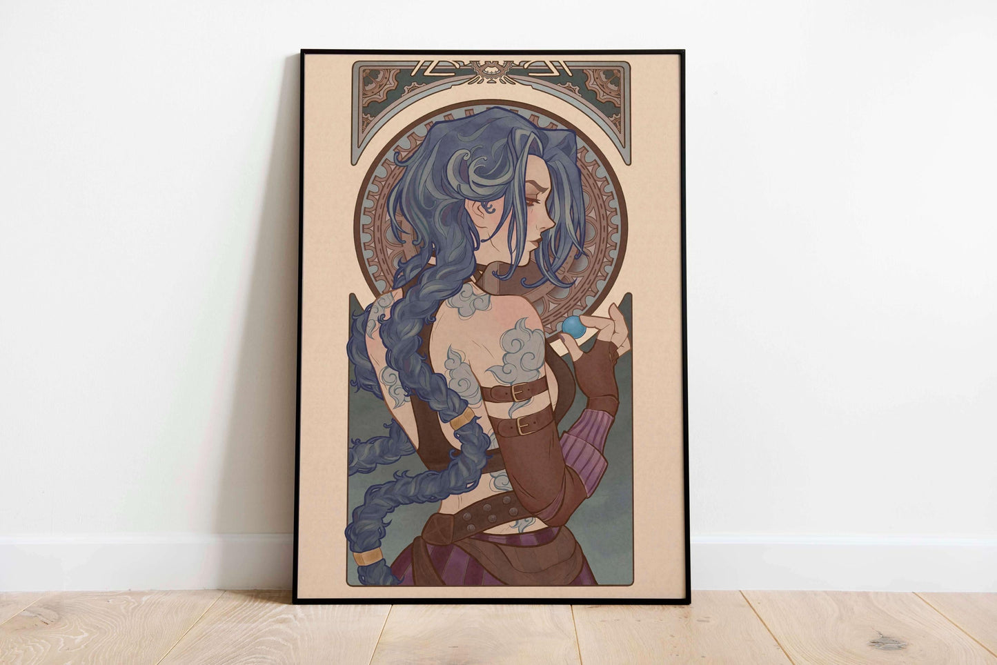 Arcane Inspired Poster, Gaming Room Wall Art Decor