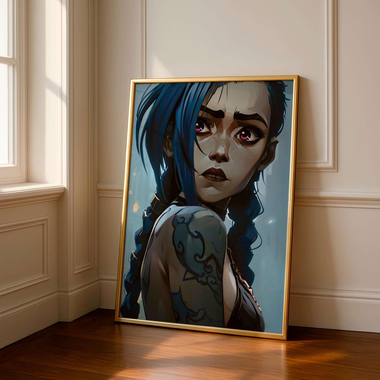 Arcane Inspired Poster, Gaming Room Wall Art Decor