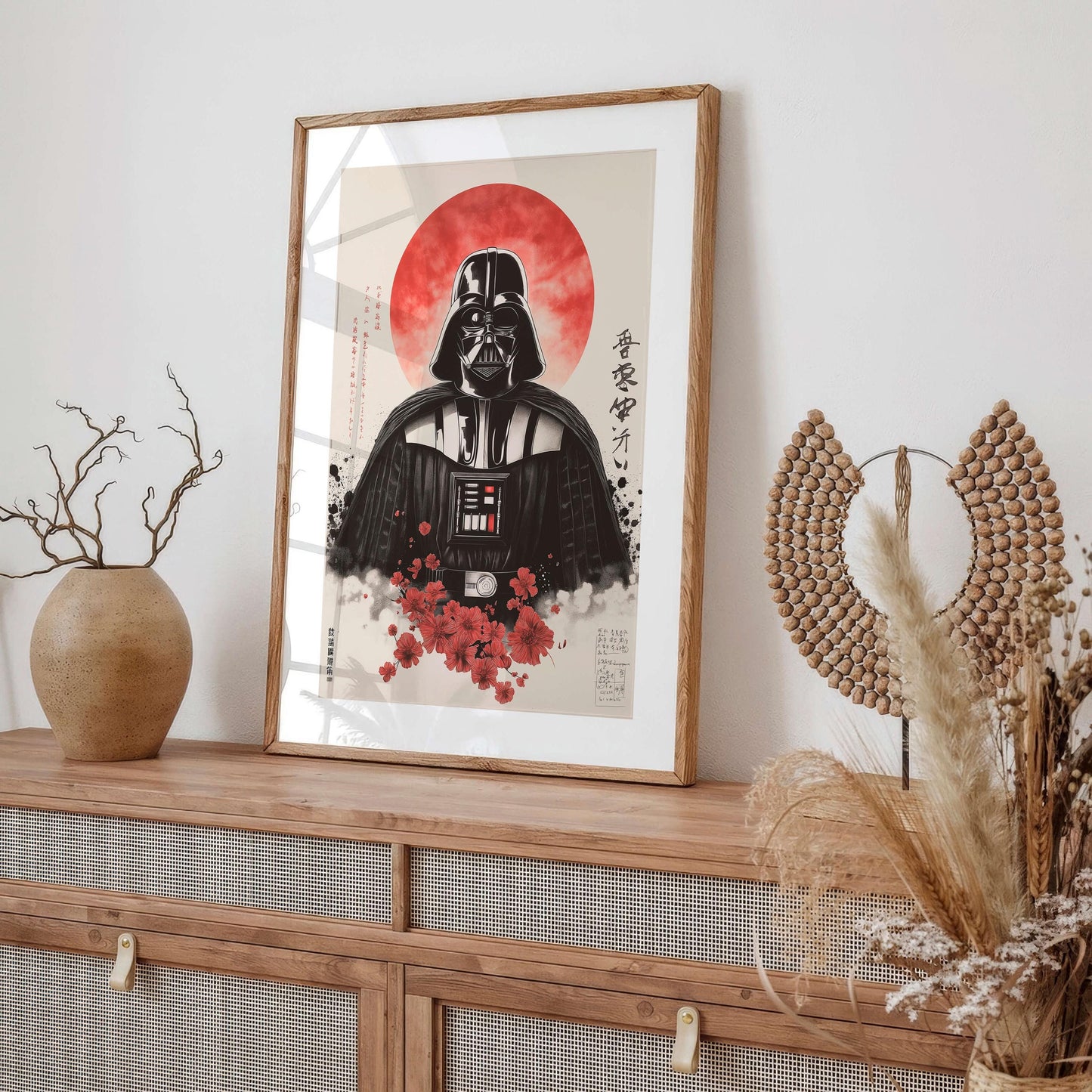 Wall Art Dark Vader Japanese, Fans Star Wars