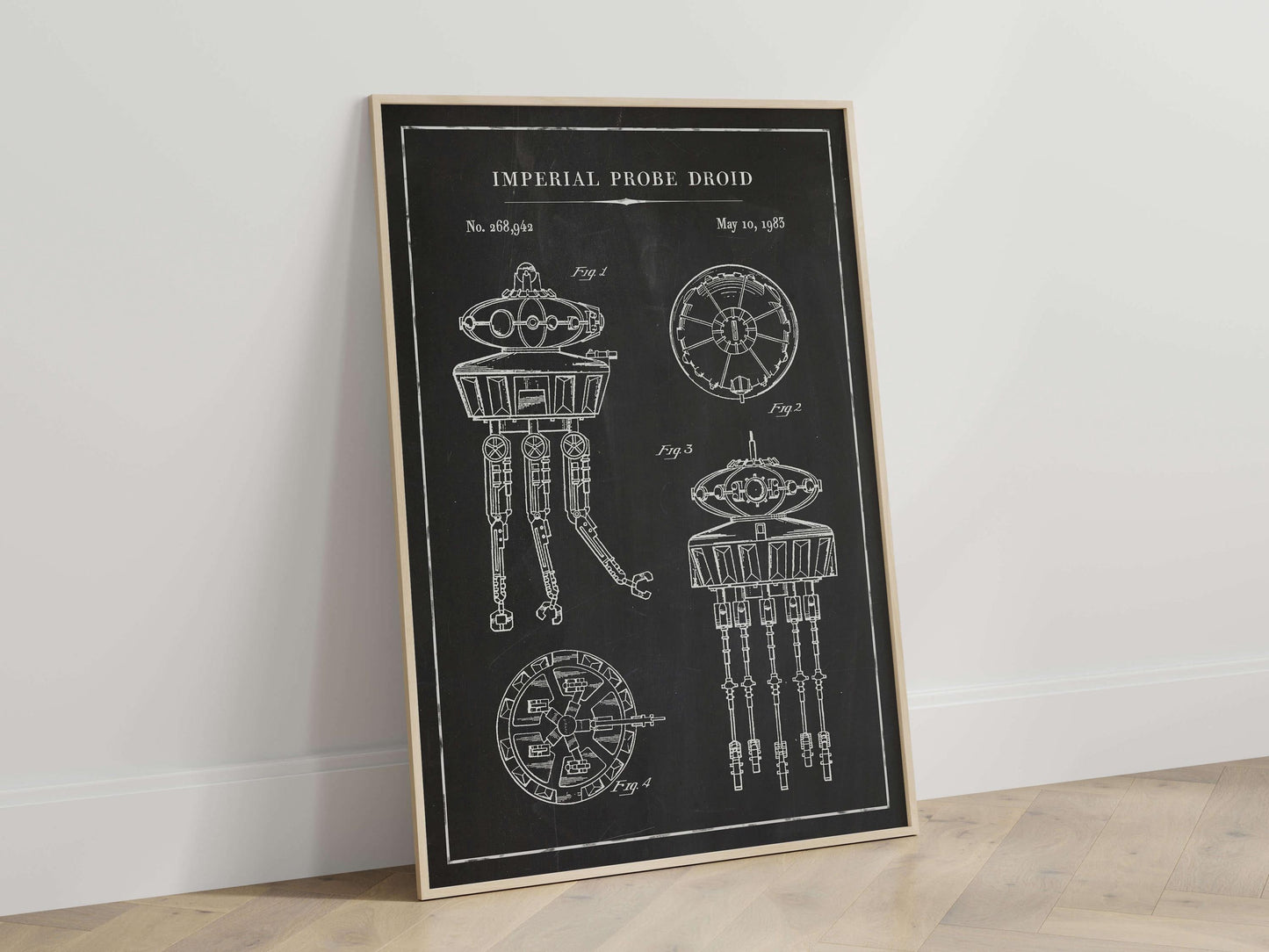 Blueprints Poster Stars Wars Sci, Fi Starship Schematics Art Print