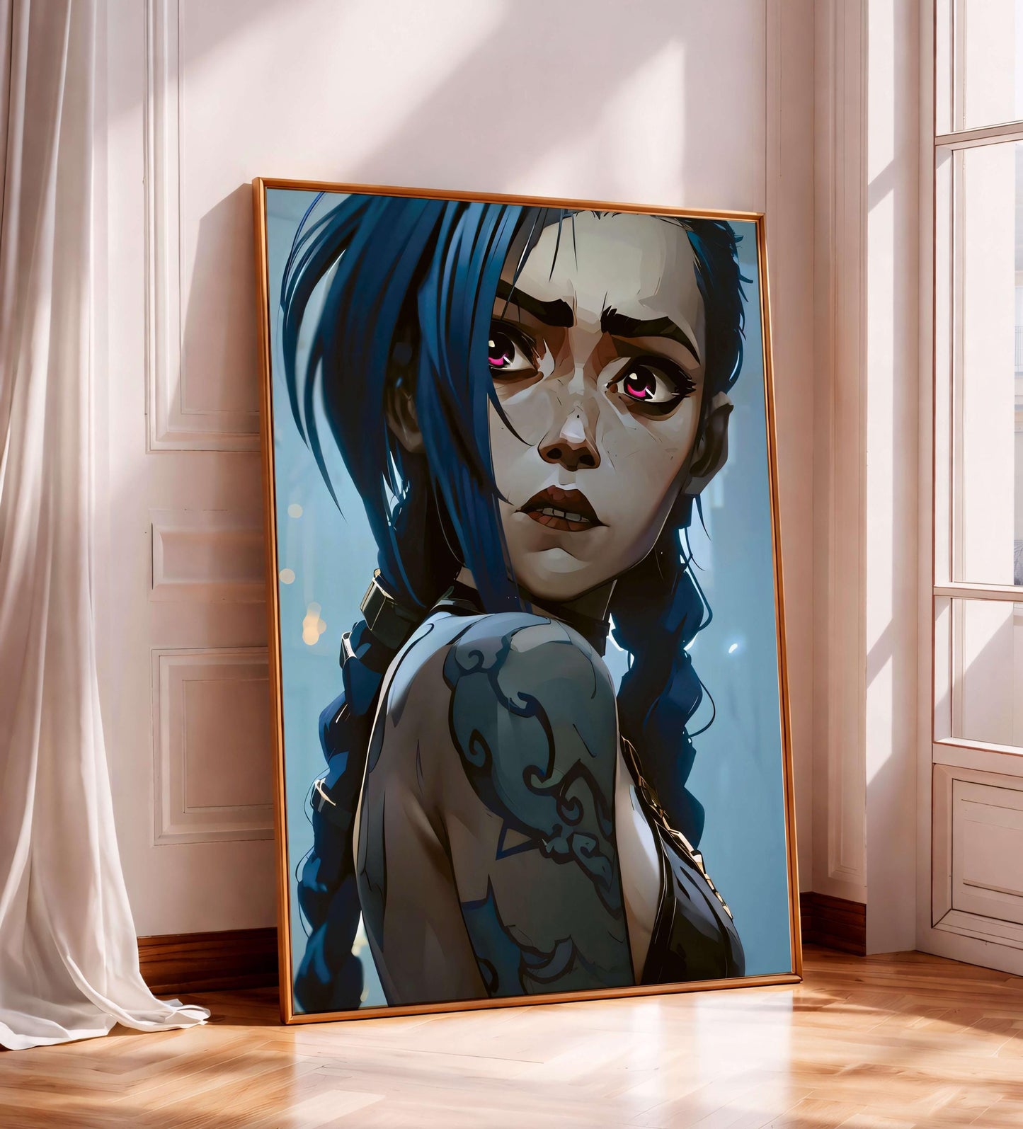 Arcane Inspired Poster, Gaming Room Wall Art Decor