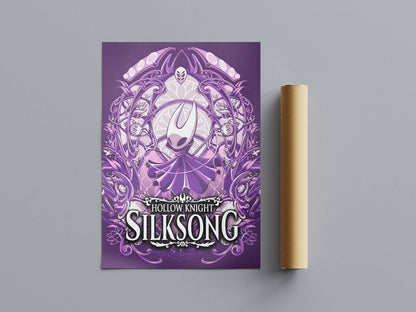 Hollow Knight Silksong Poster, Wall Art & Print, Home Decor