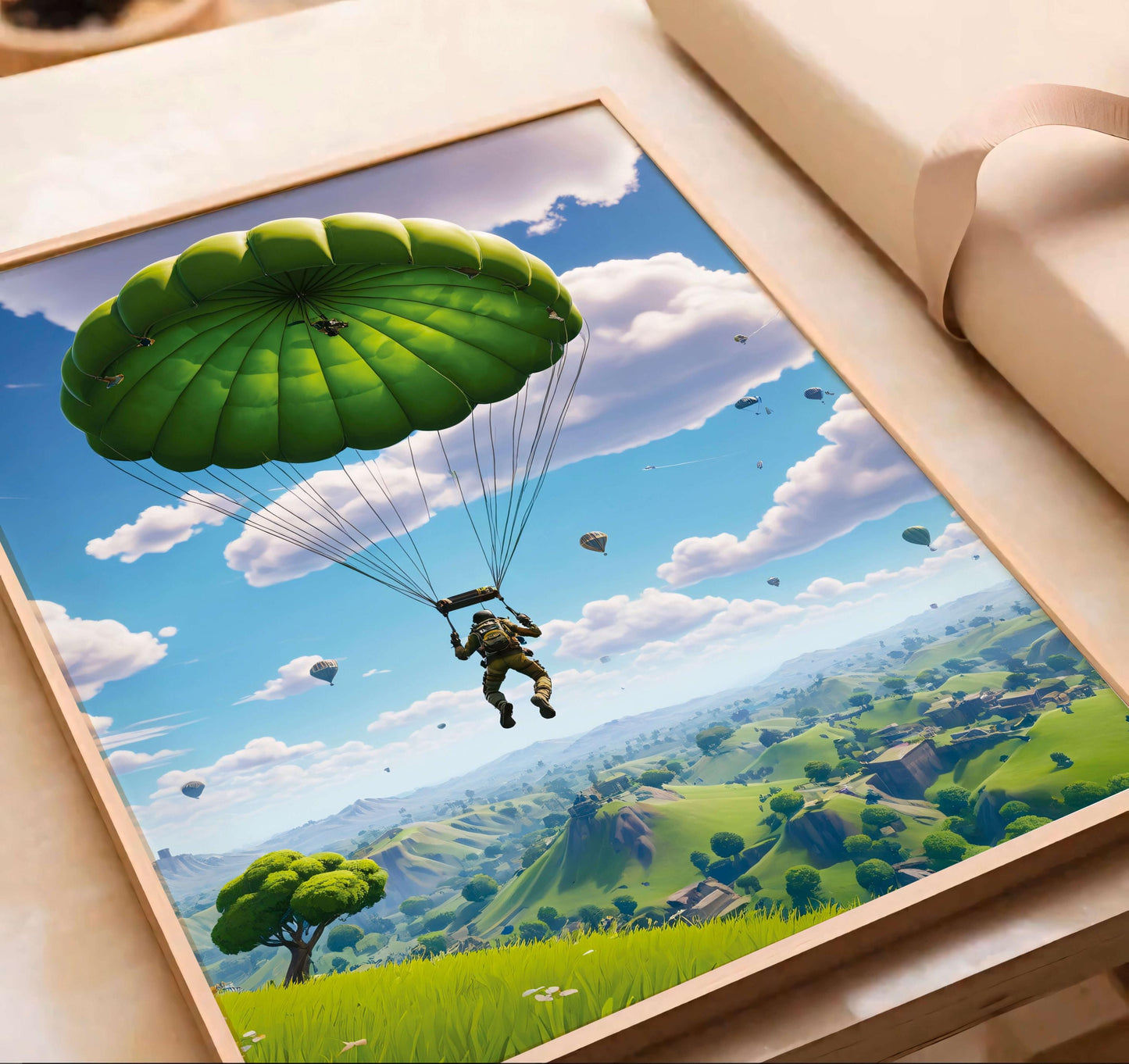 Poster Fortnite Battle Royale, Wall Art Gamer, Decro Room