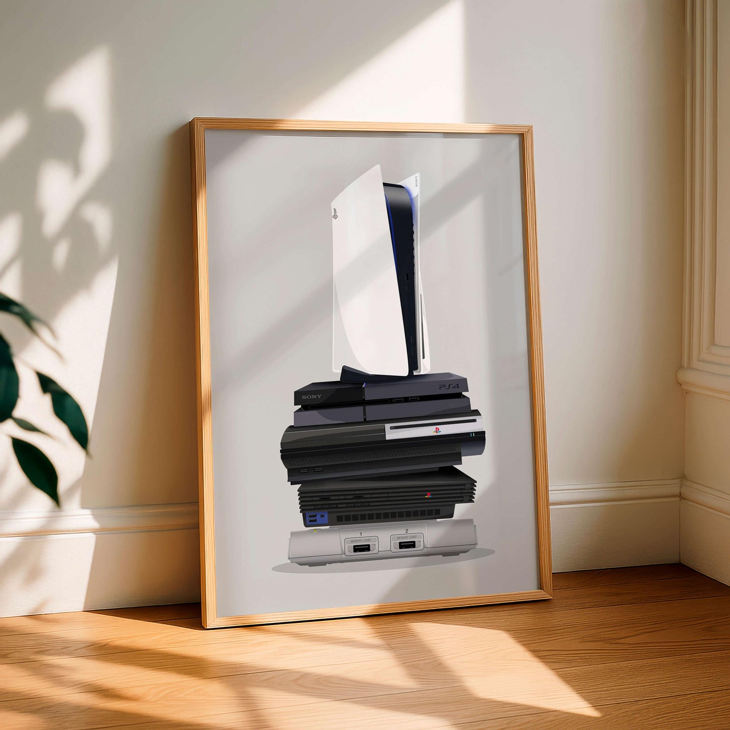 Evolution Of Gaming Consoles, Retro To Modern Game System Art