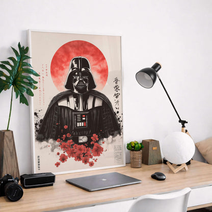 Wall Art Dark Vader Japanese, Fans Star Wars