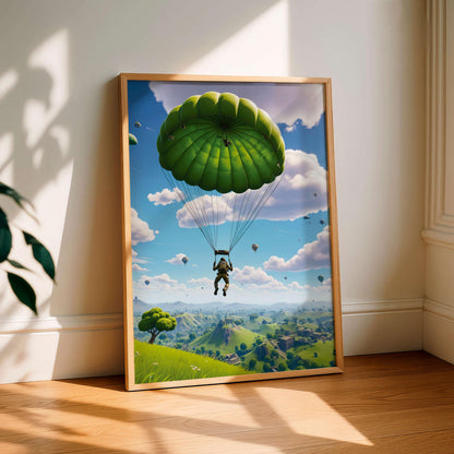 Poster Fortnite Battle Royale, Wall Art Gamer, Decro Room