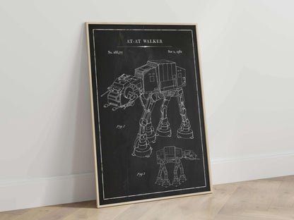 Blueprints Poster Stars Wars Sci, Fi Starship Schematics Art Print