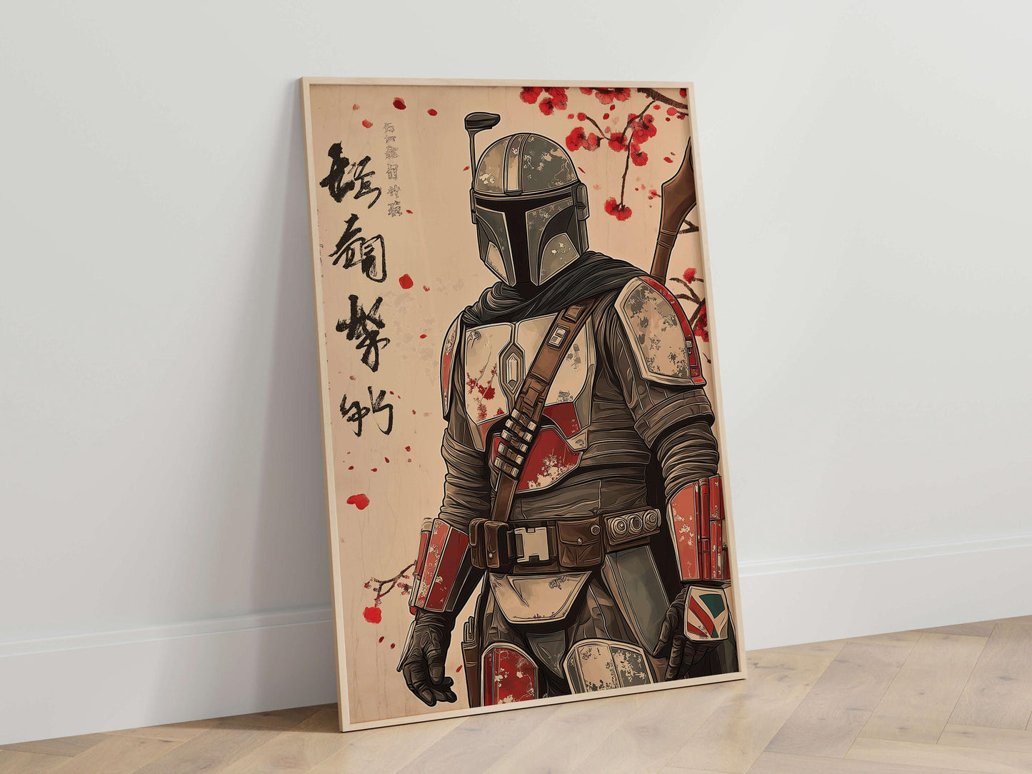 The Mandalorian Poster, Art Print, Star Wars Decor