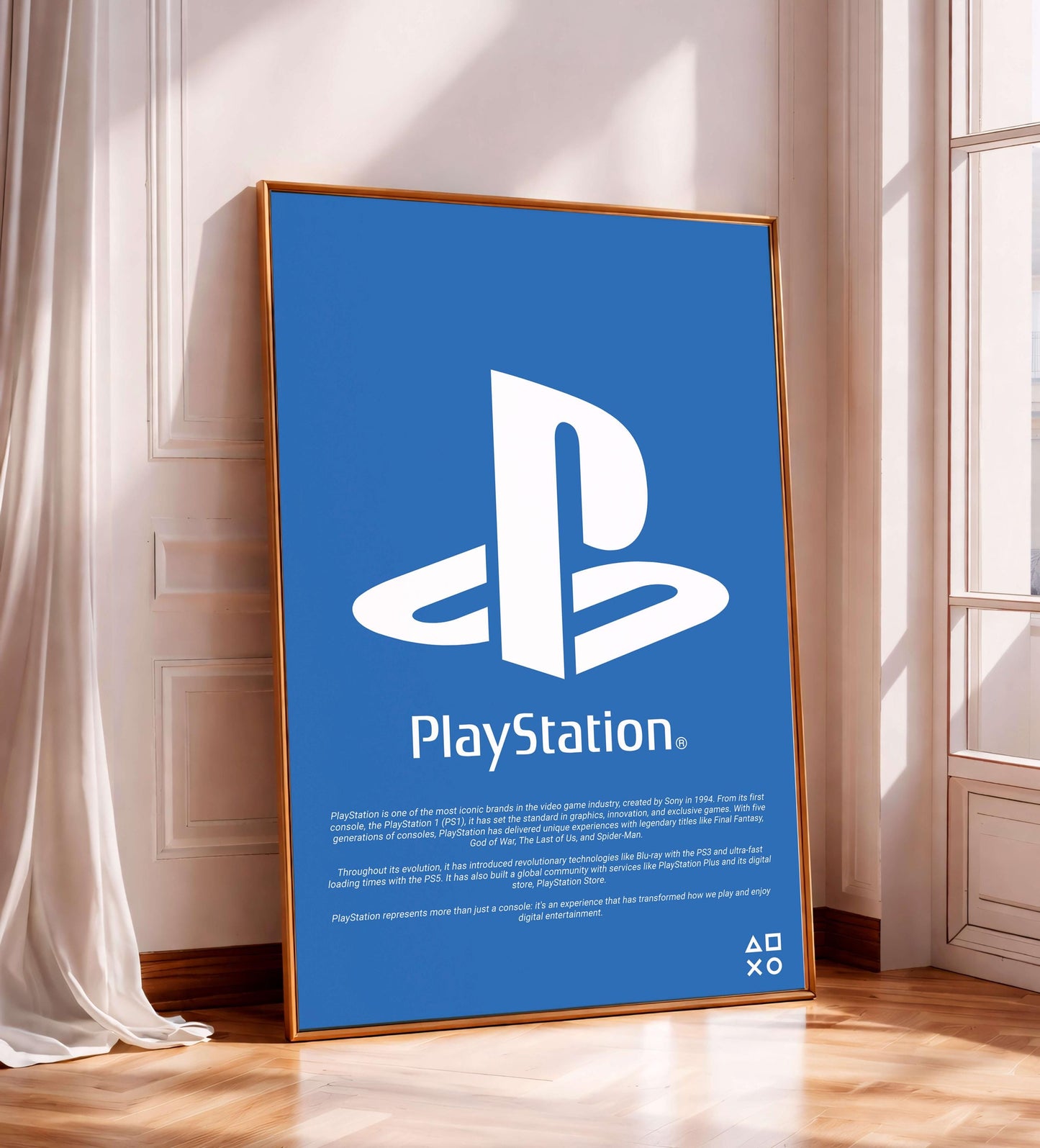 Playstation Art Printable, Decoration Office