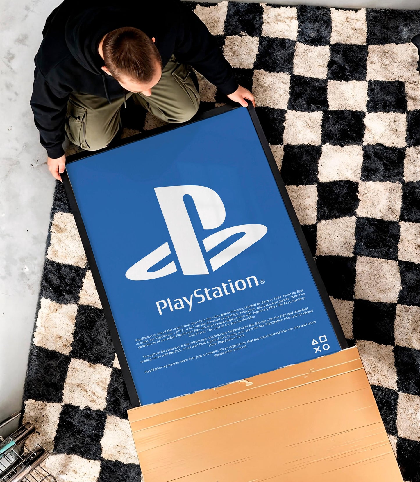 Playstation Art Printable, Decoration Office