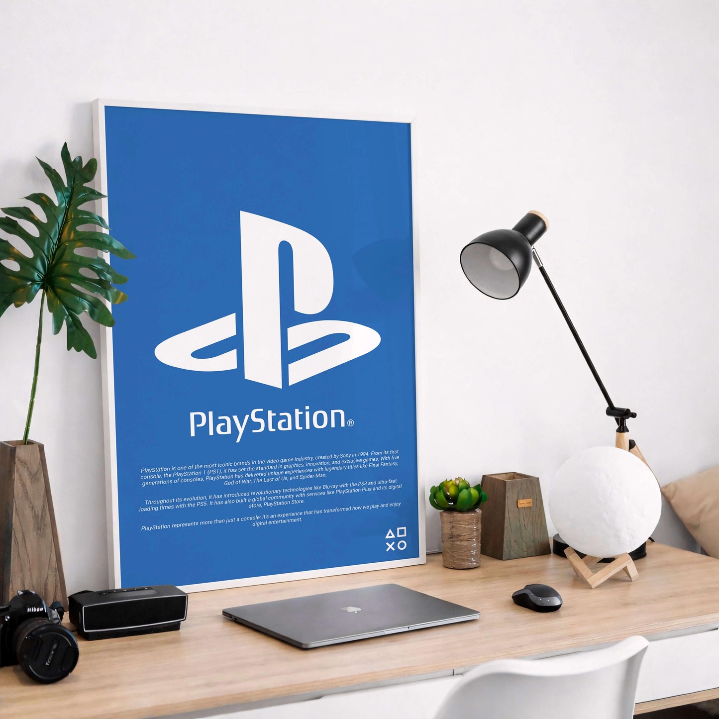 Playstation Art Printable, Decoration Office