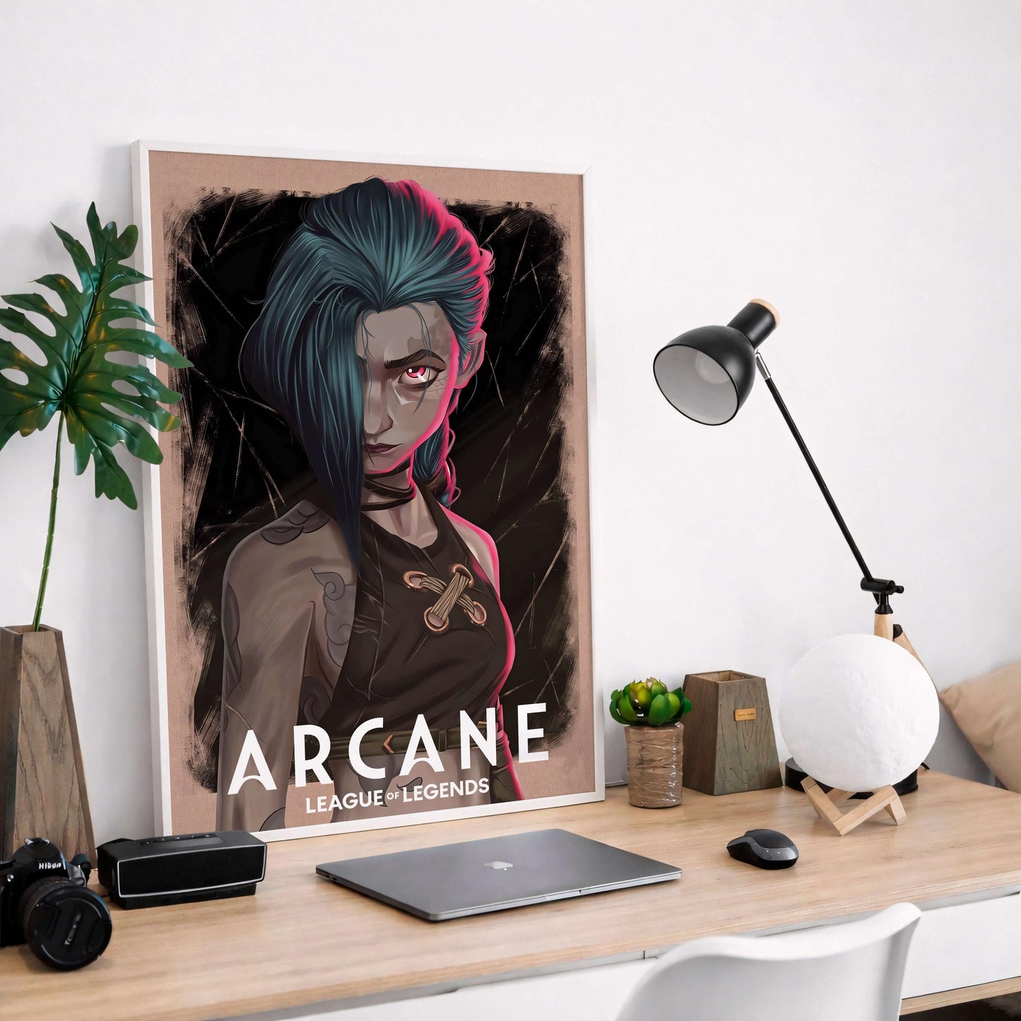 Arcane Inspired Poster, Gaming Room Wall Art Decor